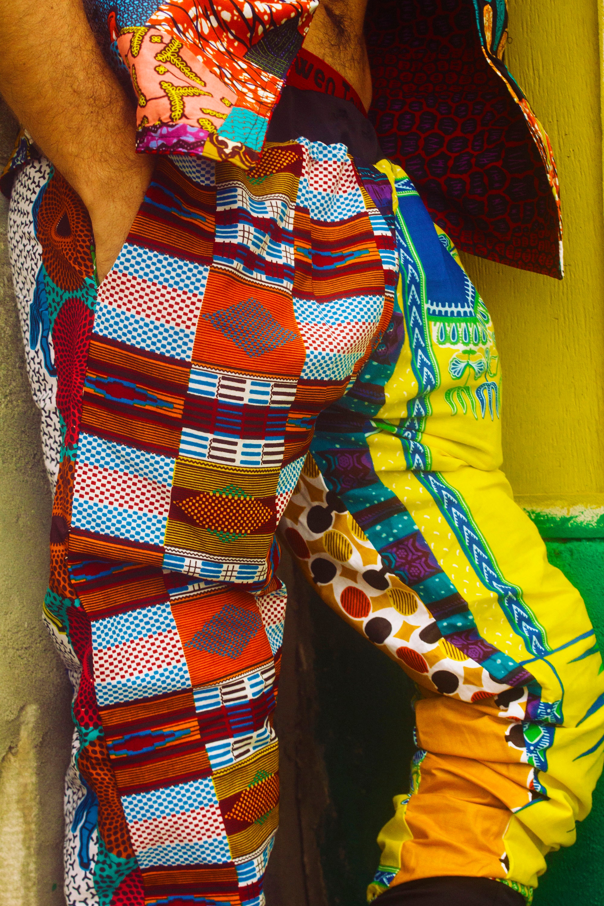 パンツ Psychedelic Checker African pants パンツ Psychedelic Checker African pants il_fullxfull