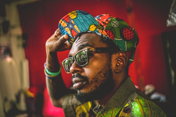 African Tribal Boho Festival Hat Tribal Festival Hat Cap Boho cAztec Funky Hip Hop Hipster  main image 4