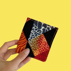 Ankara Stoff Brieftasche, afrikanische Bifold Brieftasche, Hippie Brieftasche, Ankara Brieftasche, vegane Brieftasche, nachhaltige Brieftasche, Geldbörse, Herren Brieftasche, schlank