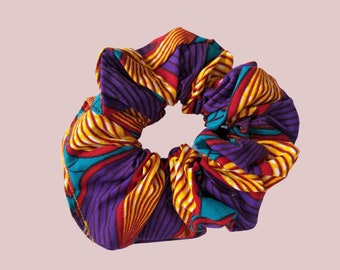 African Print Scrunchie, African Hair Accessories, Colourful Scrunchie, Oversize Scrunchie, Colourful Hair band, Hair Tie, Large Scrunchie