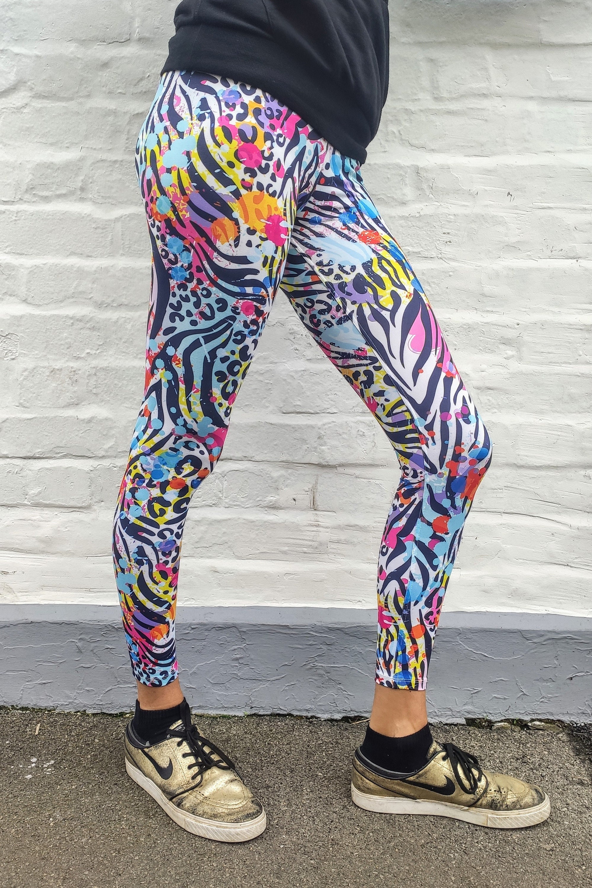 Luscious Leggings, Yoga Pants, Colourful Leggings, Hippie Clothing, Party  Meggings, Patterned Leggings, Leopard Print Leggings, Boho -  Singapore