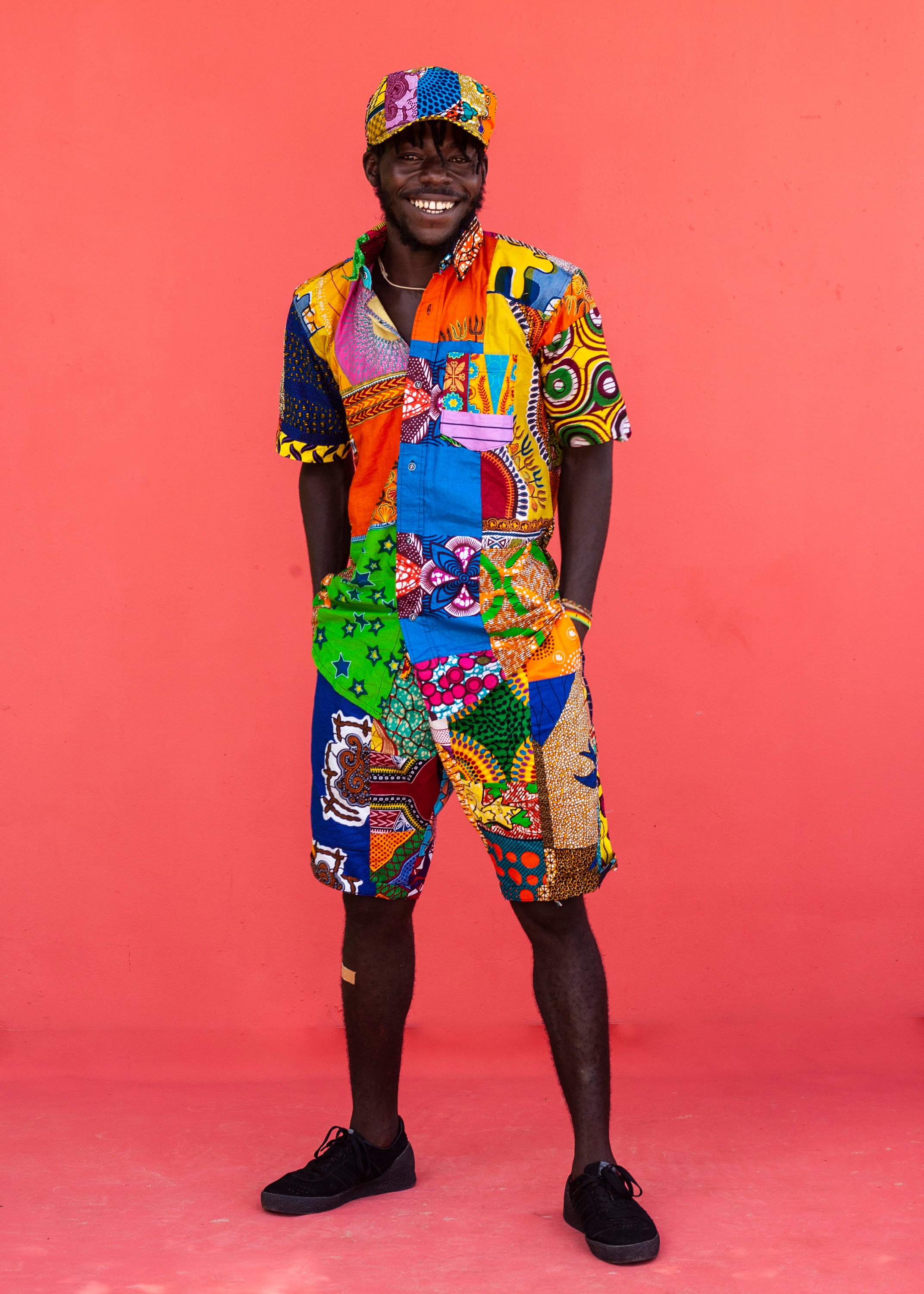 African Shirt Men Patchwork Shirt African Men Print Shirt Etsy