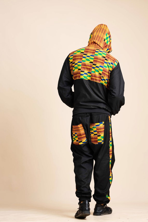 Rasta Kente Hoodie Dress - Rasta Gear Shop