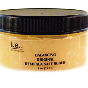 Balancing Dead Sea Salt Scrub