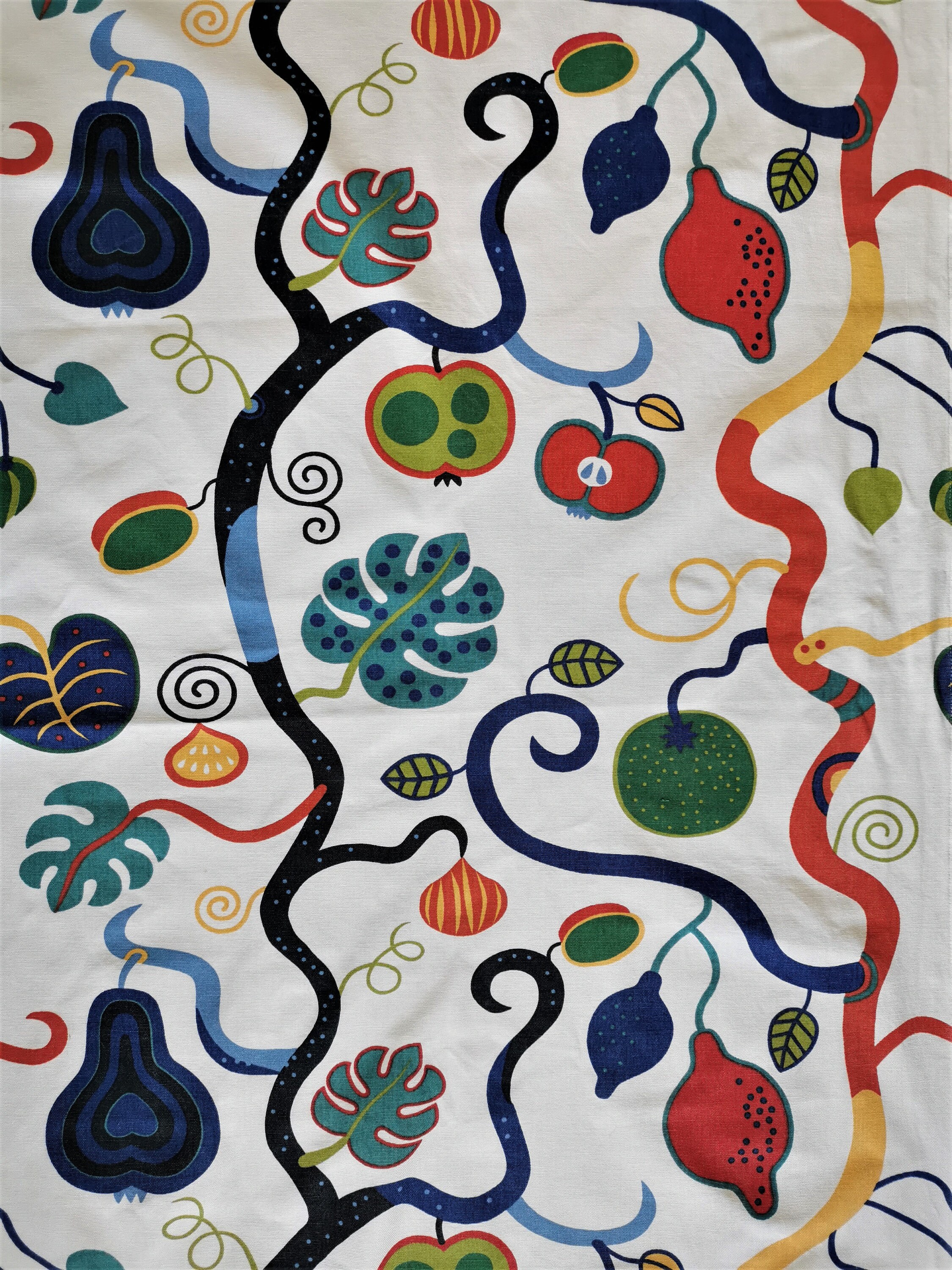 Designed pair of curtains by Cajsa Bratt Paradis Etsy