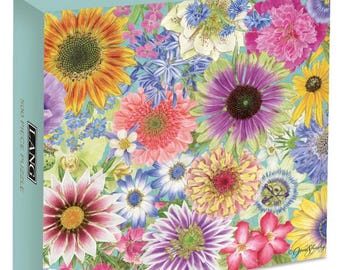 BOTANICAL INSPIRATIONS 500 piece Puzzle - original art by Jane Shasky