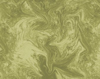 BLOOMSCAPE - 2535-66, swirl texture, green, 100% cotton quilt fabric by Jane Shasky for Henry Glass Fabrics