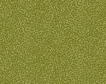 BLOOMSCAPE - 2439-66, squiggly texture, green, 100% cotton quilt fabric by Jane Shasky for Henry Glass Fabrics