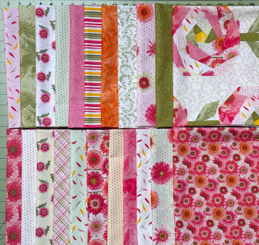 BLOOMSCAPE - 22 Fat Quarter Bundle, 100% Cotton Quilt Fabric by Jane ...