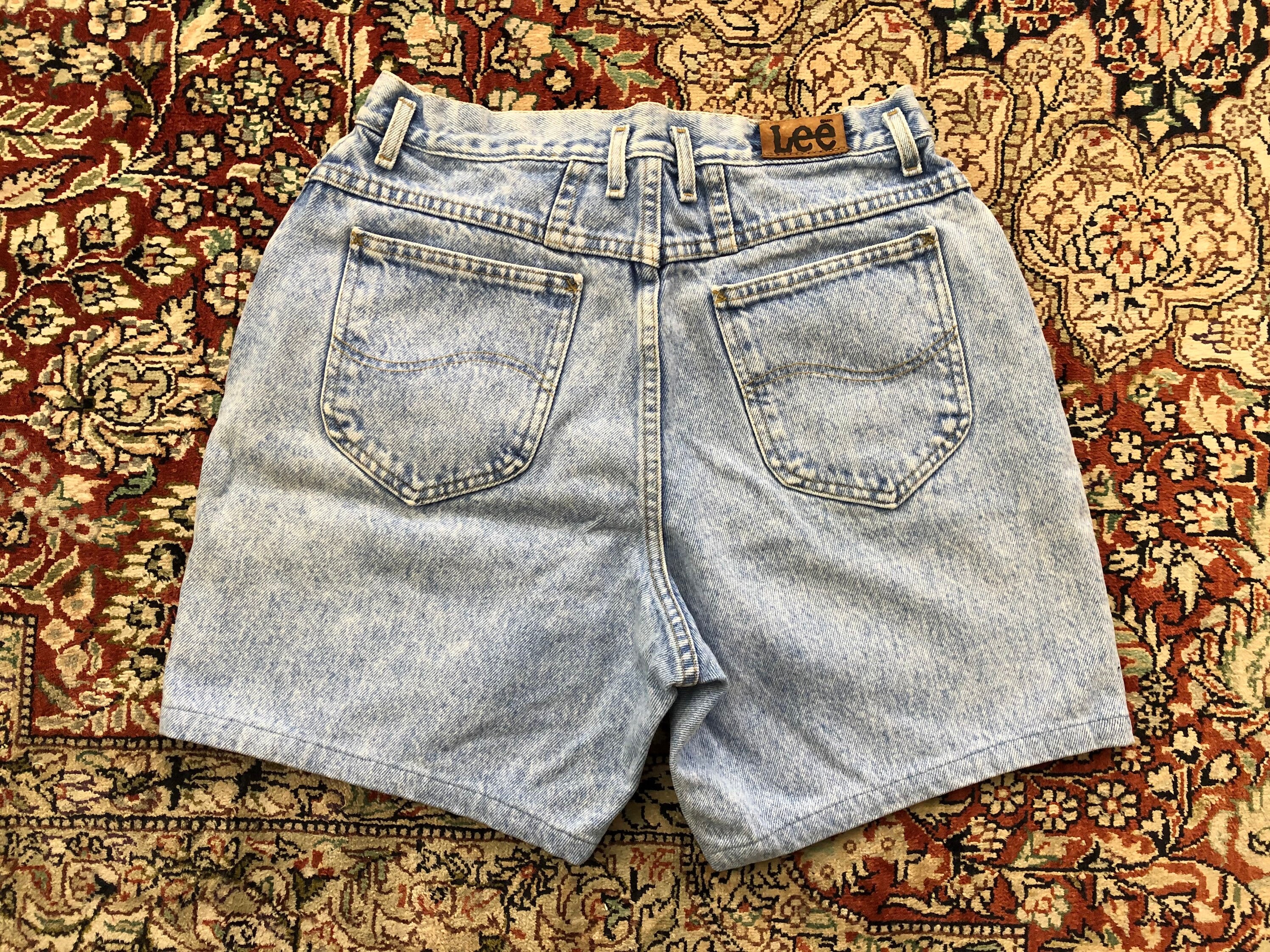 90s Lee Light Wash Mom Jean Shorts 