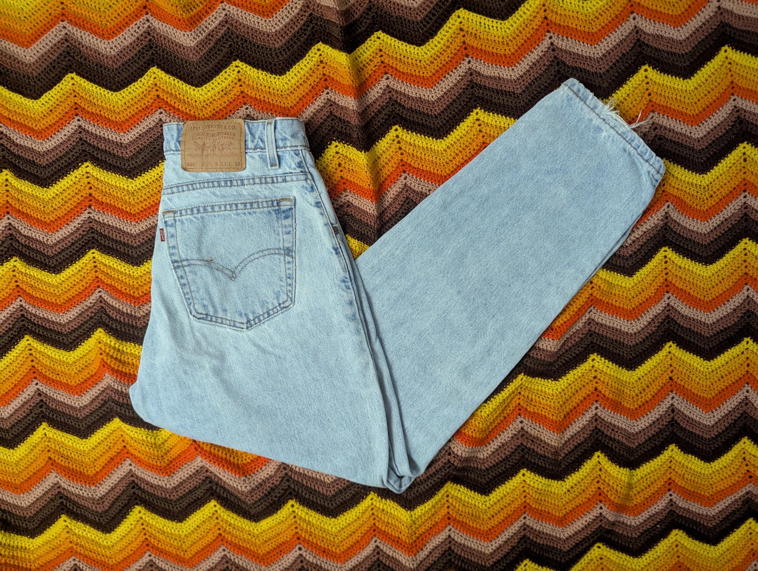 【W34 L34】90s USA製 levi's リーバイス 560 Levis 560 Loose Fit Tapered Leg 36x30 Jeans 36 W | 30 L
