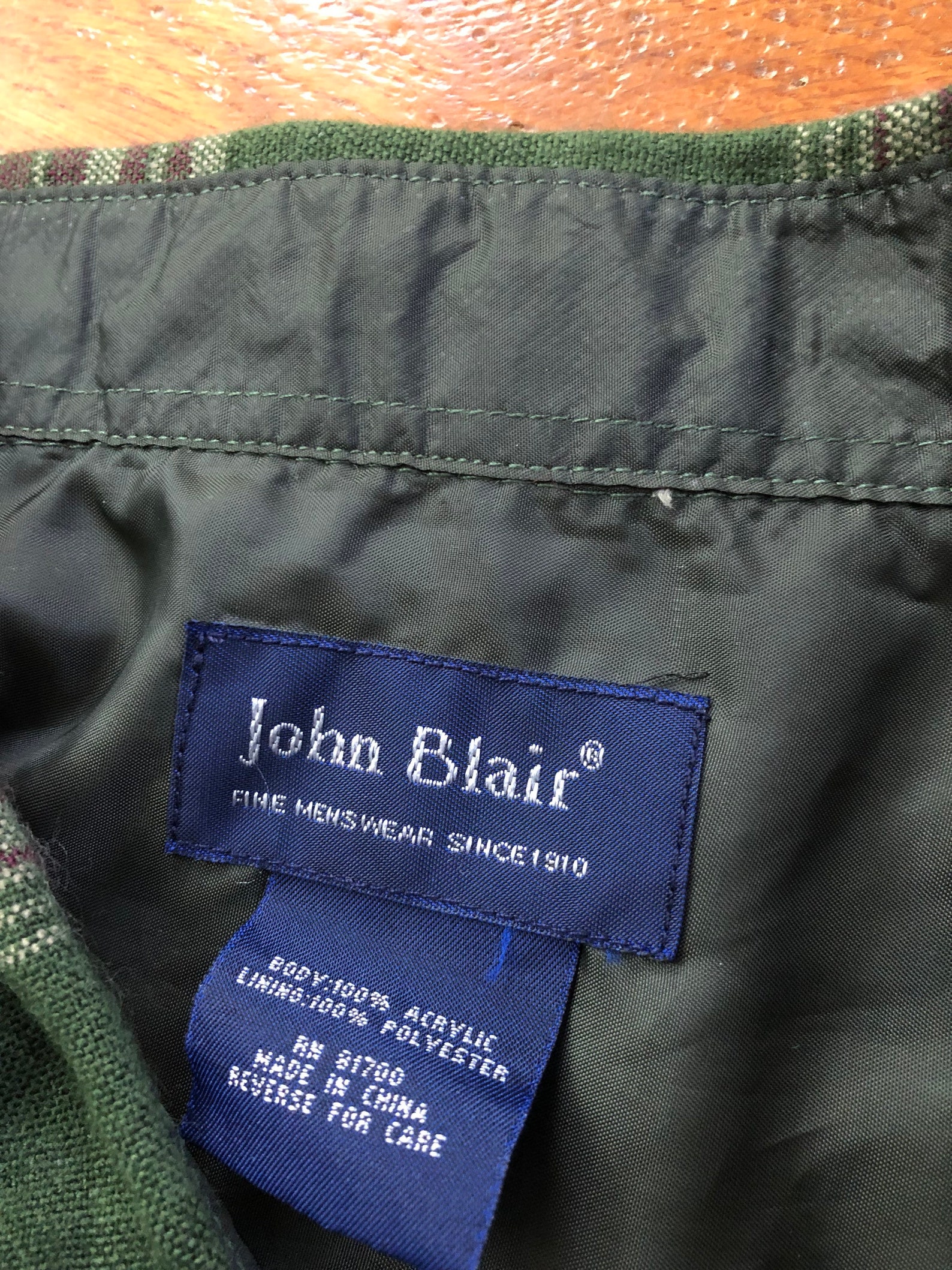 90s John Blair Acrylic Flannel Shirt Men's 3XL 2D14 - Etsy