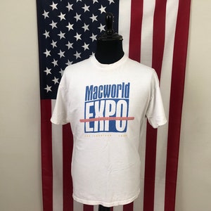 XL vintage 90s Mac world expo 98 T-shirt men’s San Francisco 1998 1e977p