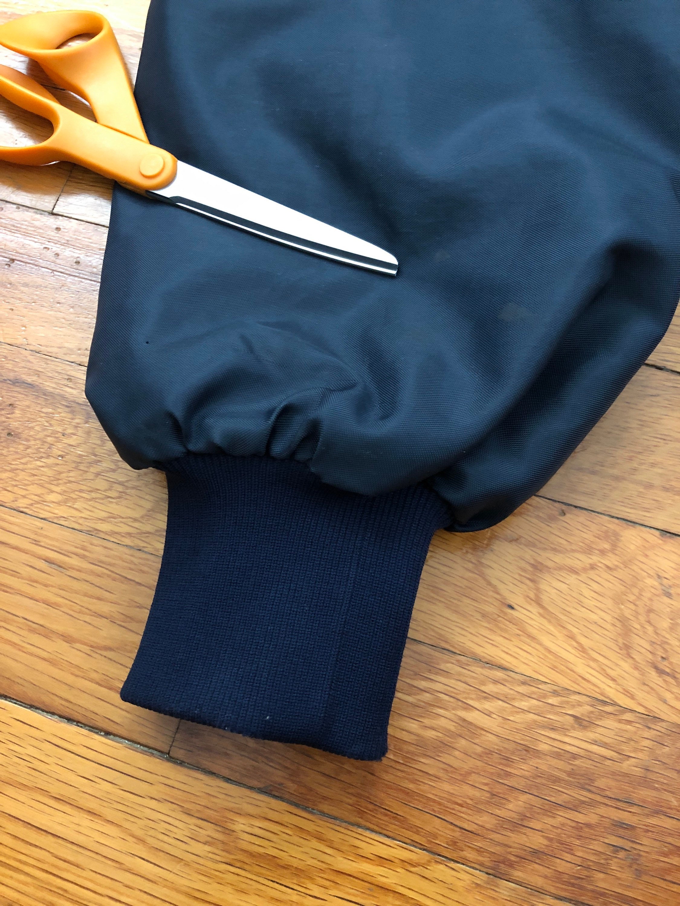 Vintage Butwin 1980's Nylon 2XL Mens Jacket Navy Blue and