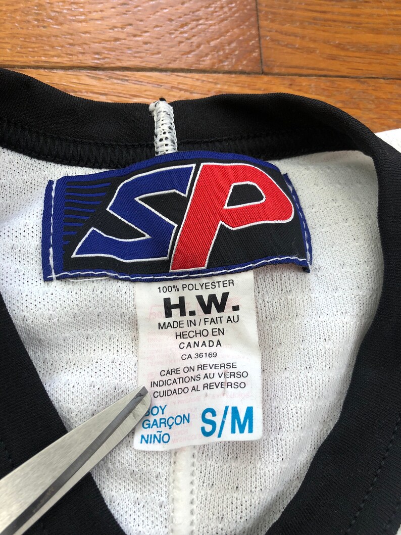 Vintage Kansas City KC Blades Hockey Jersey Youth Boy's S Etsy