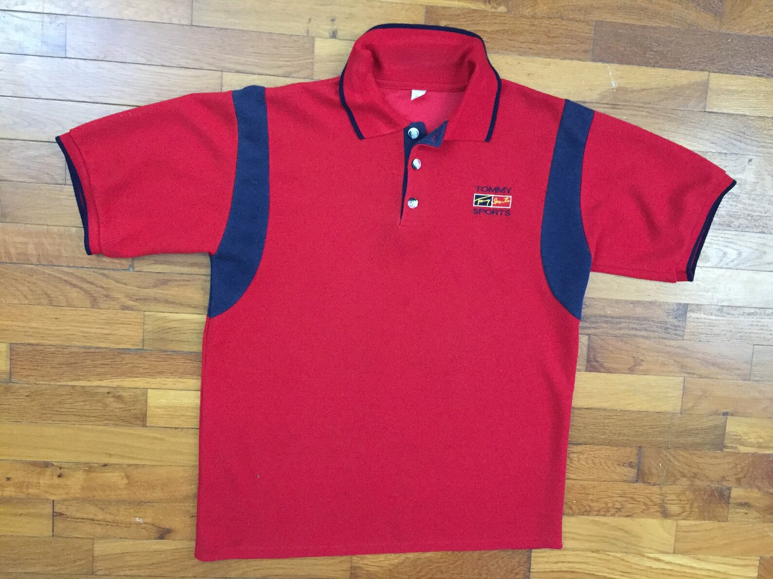 90s Bootleg Tommy Hilfiger Sports Flag Polo Shirt Size LARGE - Etsy