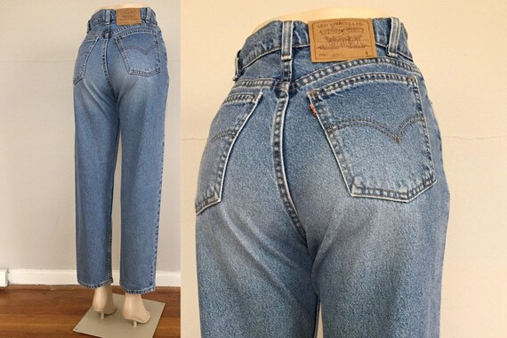 levi high waisted baggy jeans