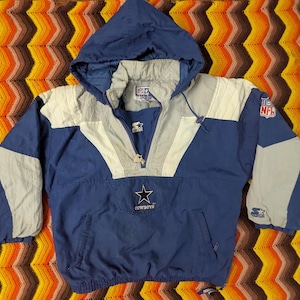 STARTER COWBOYSジャケットVINTAGEヴィンテージ Vintage 1990s Dallas Cowboys Starter 1/2 Zip Pullover Light
