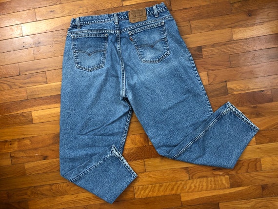 Vintage 90s Levi's 560 Orange Tab Jeans 
