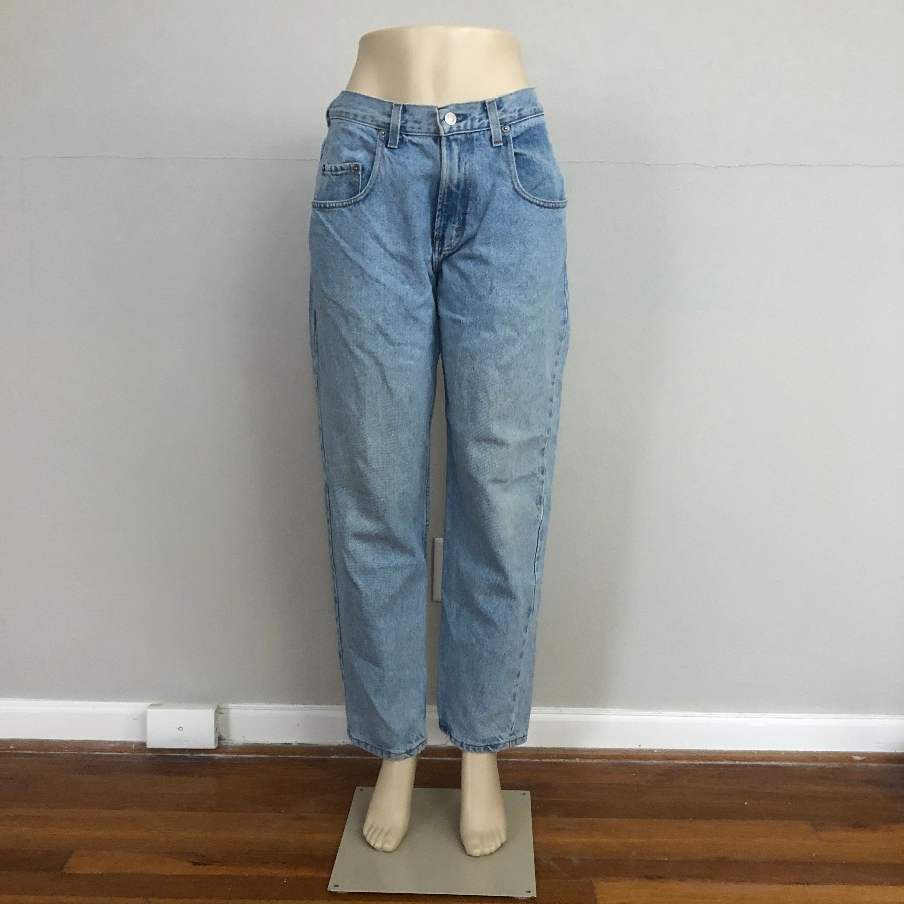 90s GAP Baggy Fit Light Wash Jeans Men's Size 29x30 2a50 Etsy