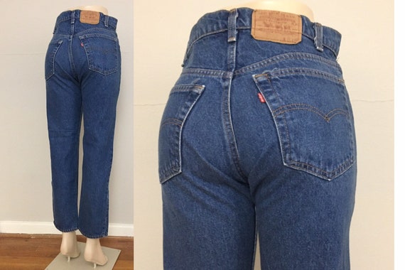 levi's dark wash jeans