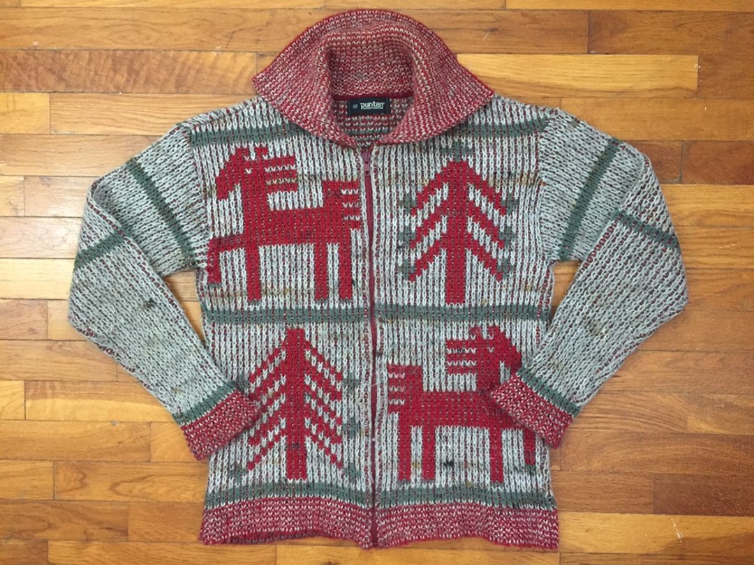 60s Puritan Full Zip Cardigan Sweater Size MEDIUM 1c103 - Etsy Canada