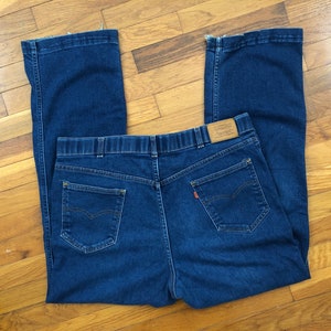 vintage Levi&#39;s Action Jeans Skosh More Room Jeans men&#39;s 38x30 - orange tab comfy 1e452