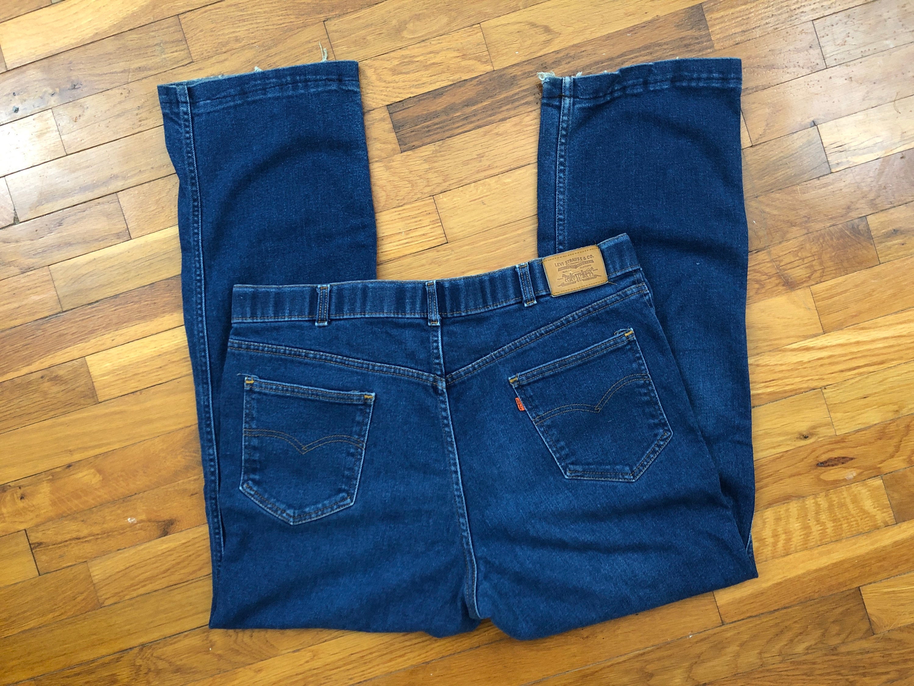 Vintage Levi's Action Jeans Skosh More Room Jeans - Etsy