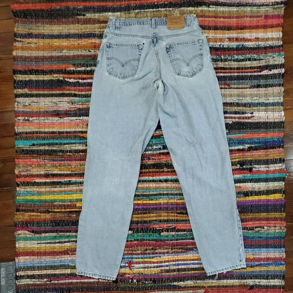 Vintage Levi's 501 Dad Jeans 36x32 90s Unisex Distressed Denim