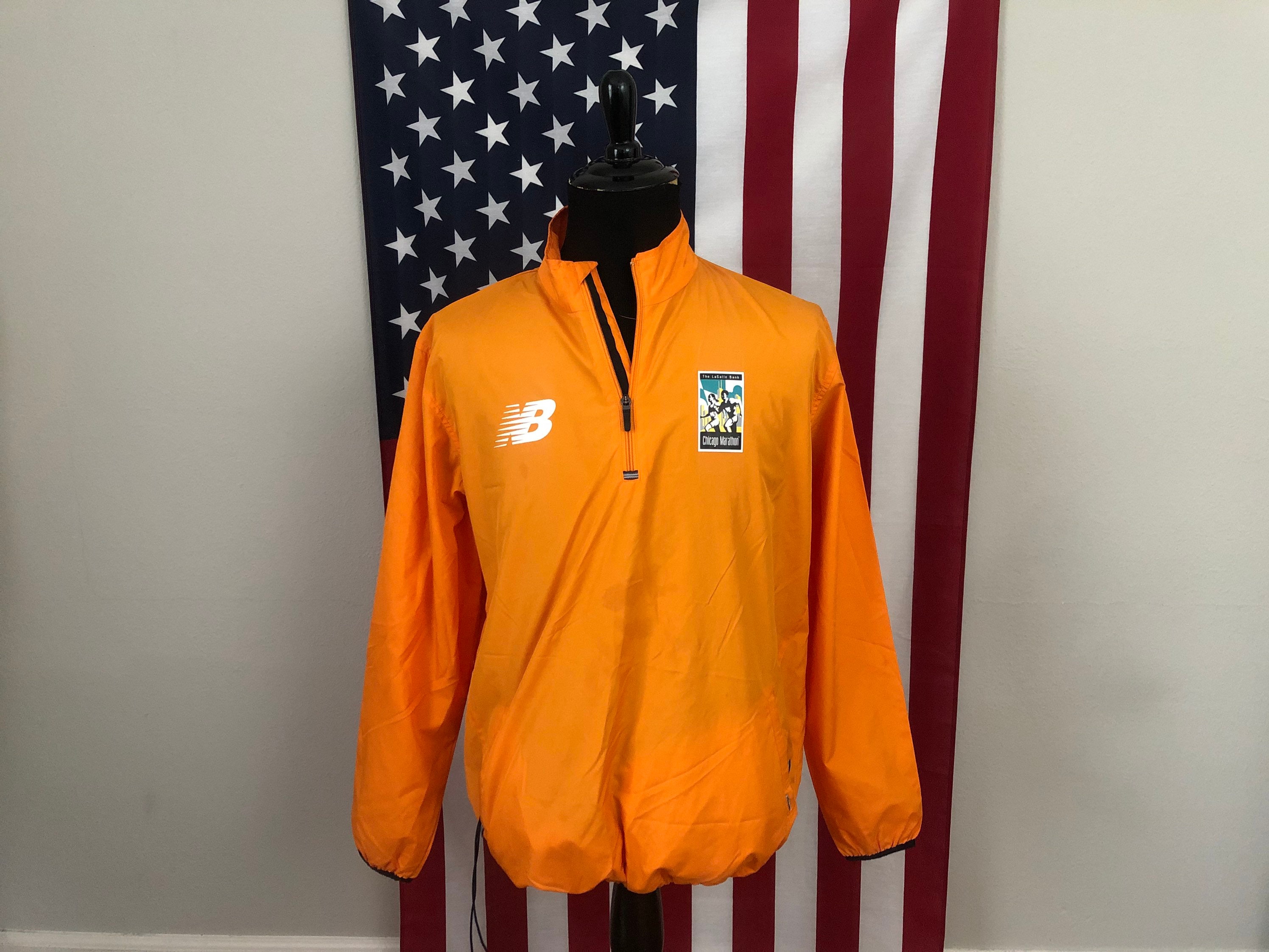 Large Vintage New Balance Chicago Marathon Windbreaker Jacket - Etsy New  Zealand