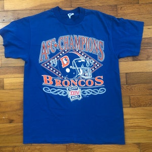 90s Denver Broncos Super Bowl 24 XXIV T-Shirt men&#39;s MEDIUM - 5c837