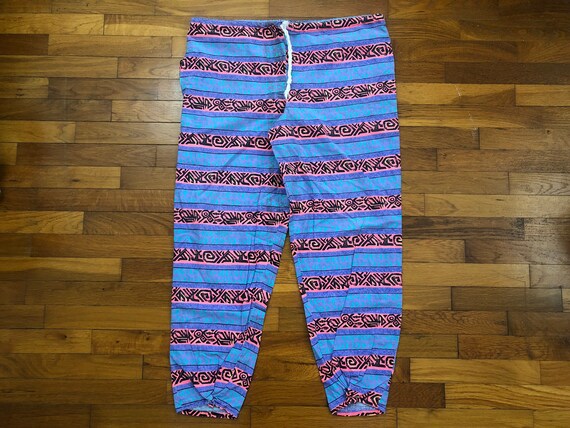 41x30 adult vtg 90s Tribal Fresh Prince Beach Pan… - image 1