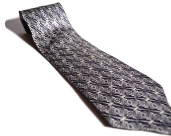 Corbata Roffe extralarga de seda, corbatas, ropa de hombre, corbatas, coleccionable, corbata retro, corbata vintage