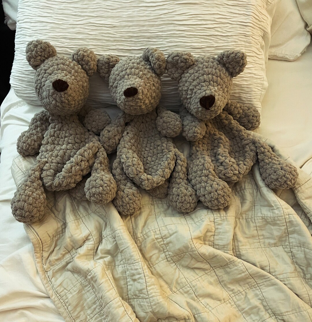 Handmade Crochet Stuffed Bear Etsy