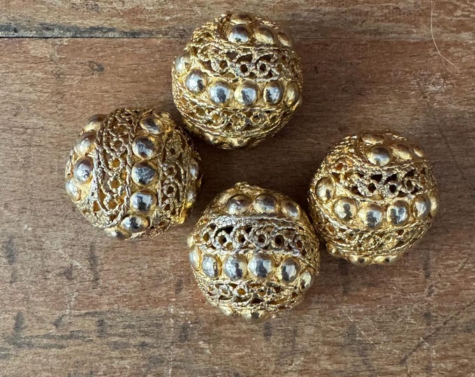 Vintage Brass Buttons - Etsy