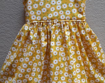 Yellow Daisy Sun Dress