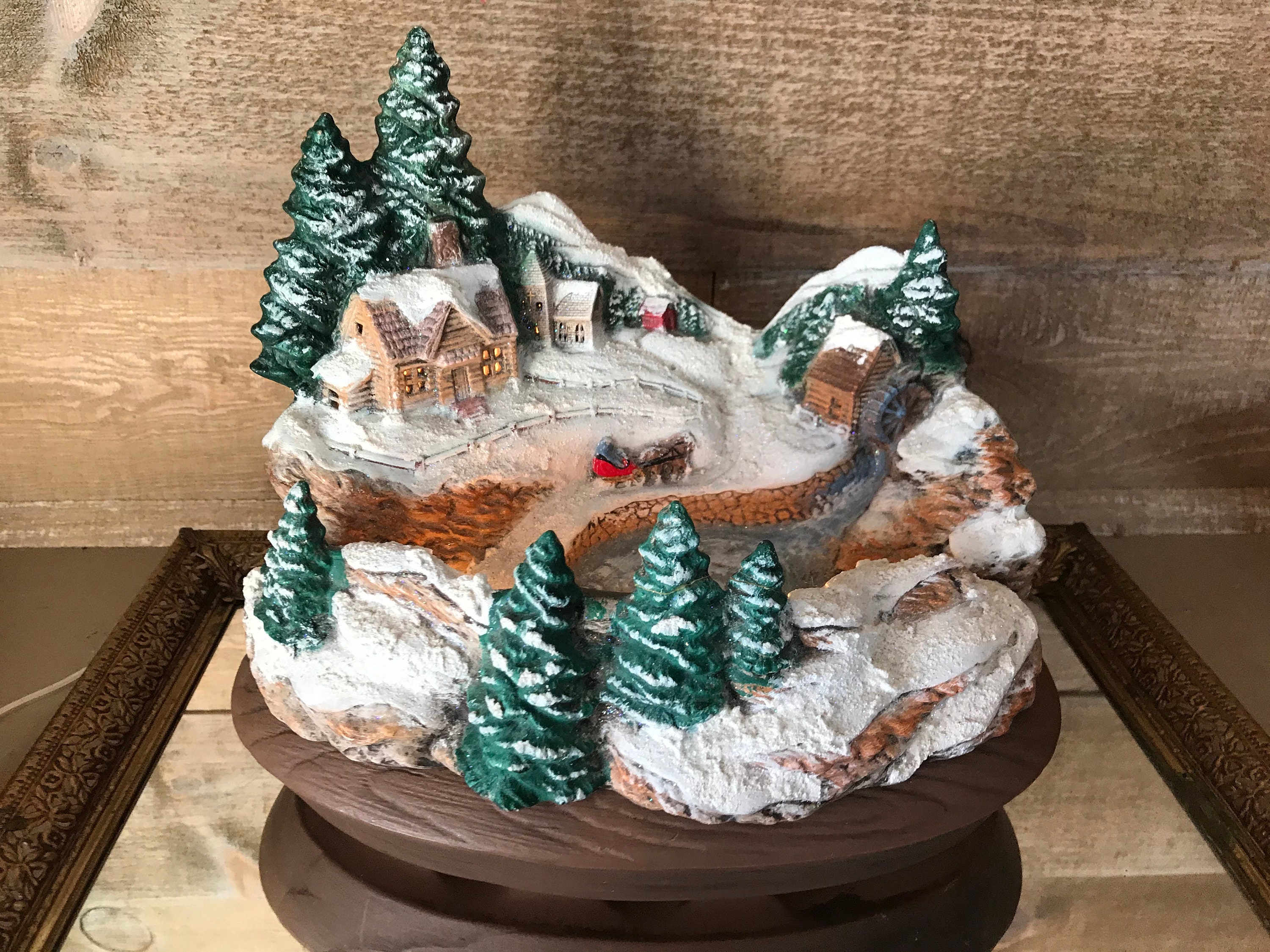 Christmas Village Ceramic Tampa Bay Mold Company 1990 Painted Etsy Canada