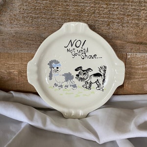 Ceramic Household Cartoon Dog Ashtray Prevent Wind and Dust Small Change  Storage Cute Animal Ashtray Vintage