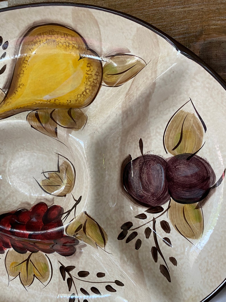 Tabletops Gallery Bountiful Hand Painted Hand Crafted Fruit Etsy