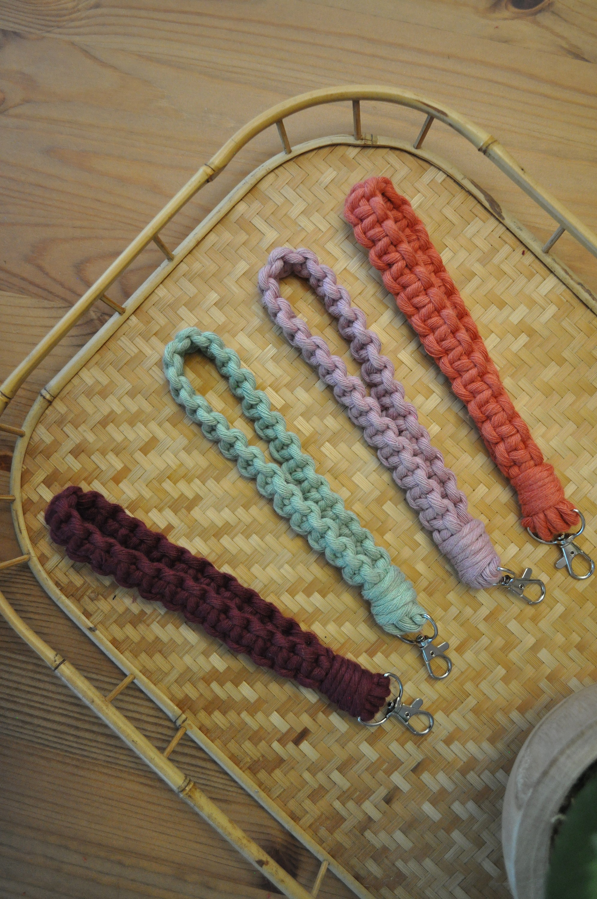 DIY Macrame Wristlet Kit Tutorial Etsy.de