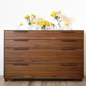 Walnut Dresser, Modern MCM style Cabinet, 'Mass Series 4.0R' Cabinet by CASE 11