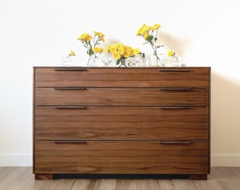 Walnut Dresser, Modern MCM style Cabinet, 'Mass Series 4.0R' Cabinet by CASE 11