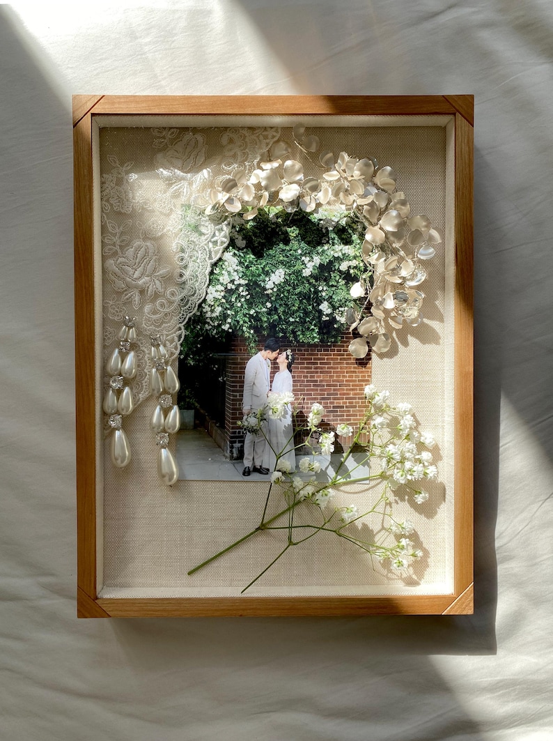 Deep shadow box frame, handcrafted with premium materials for high-end gallery or home decor. Ideal for showcasing artwork, memorabilia, or 3D objects. A versatile and elegant piece designed to elevate any space with timeless style and sophistication