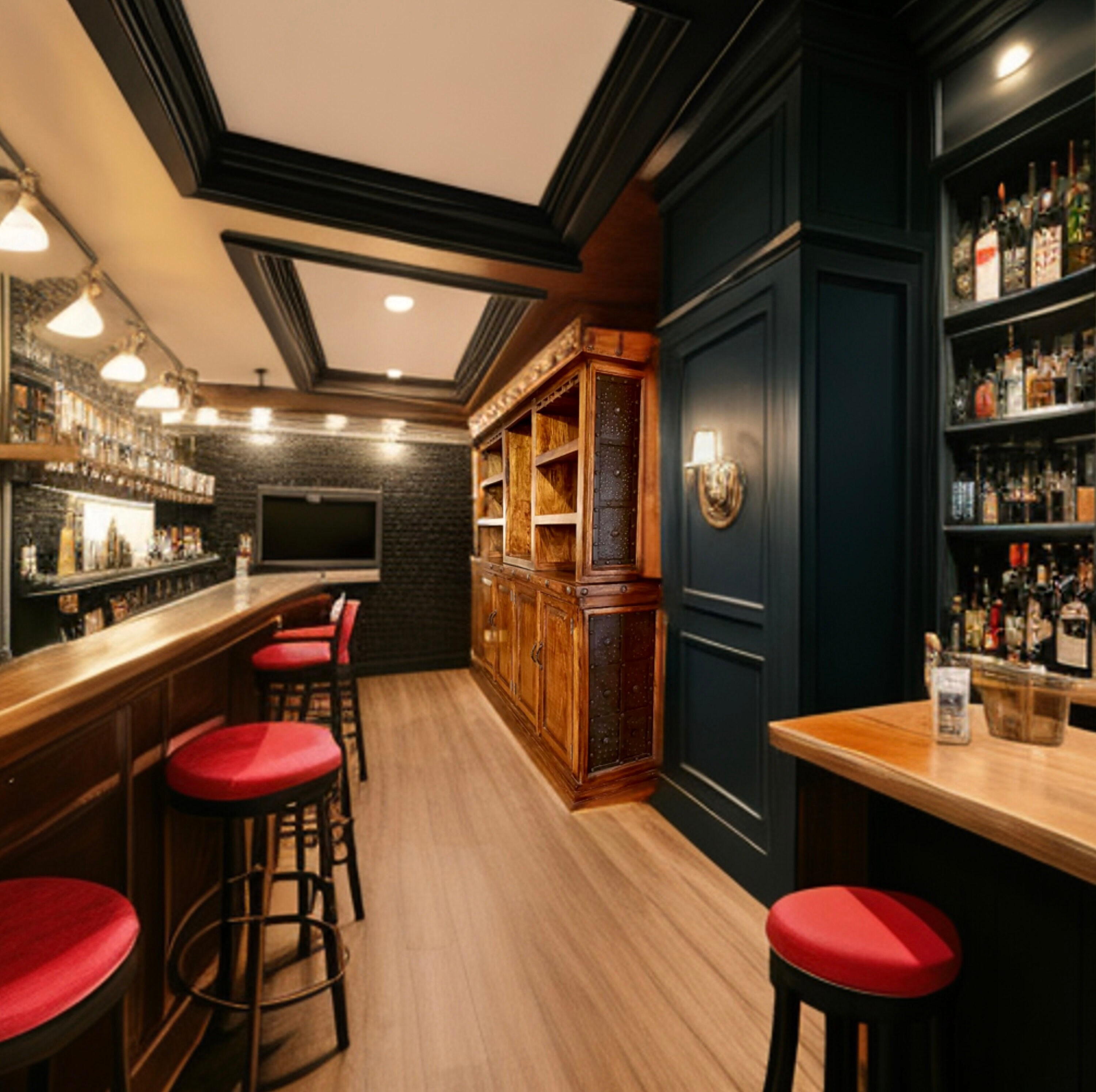 Rustic bar cabinets for home hotsell