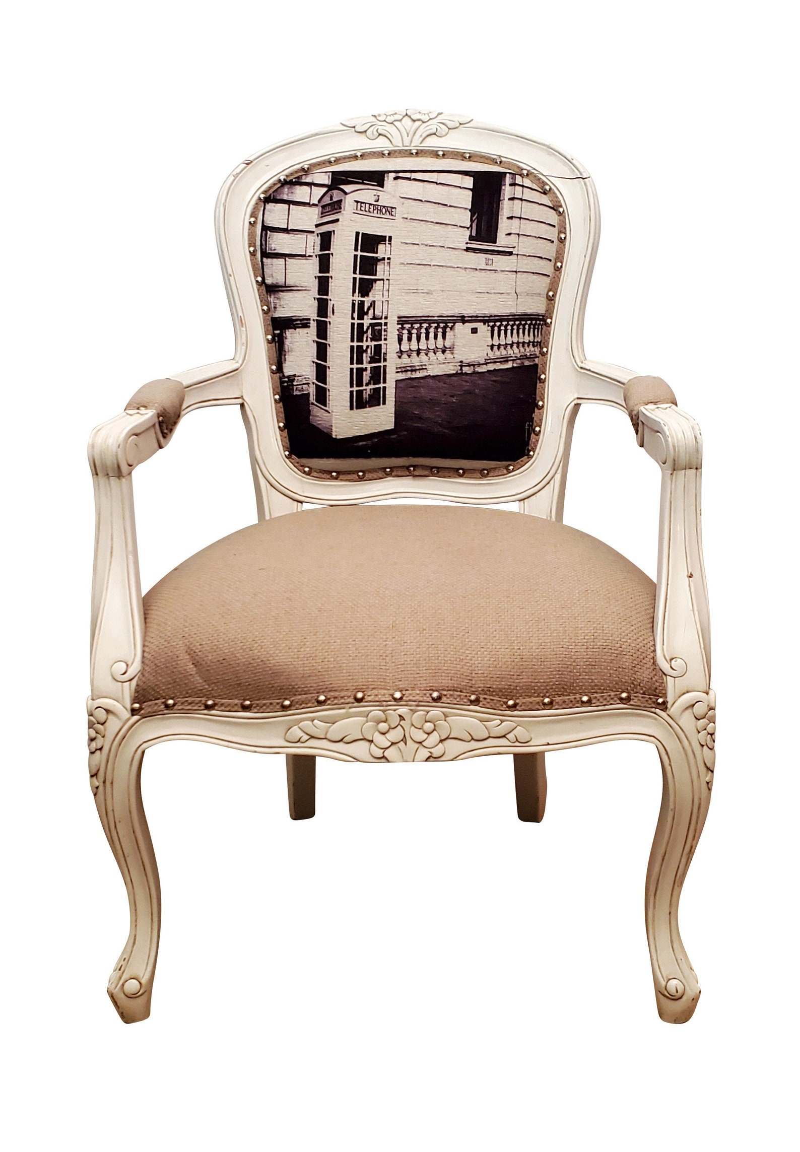 Mahogany Wood Living Room Chair Etsy