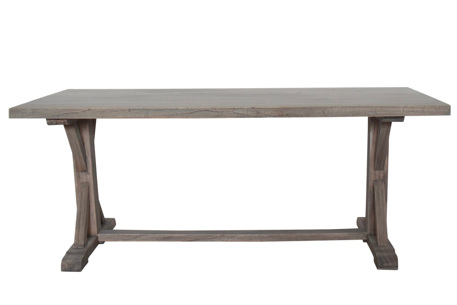 Farmhouse Solid Wood Dining Table - Etsy