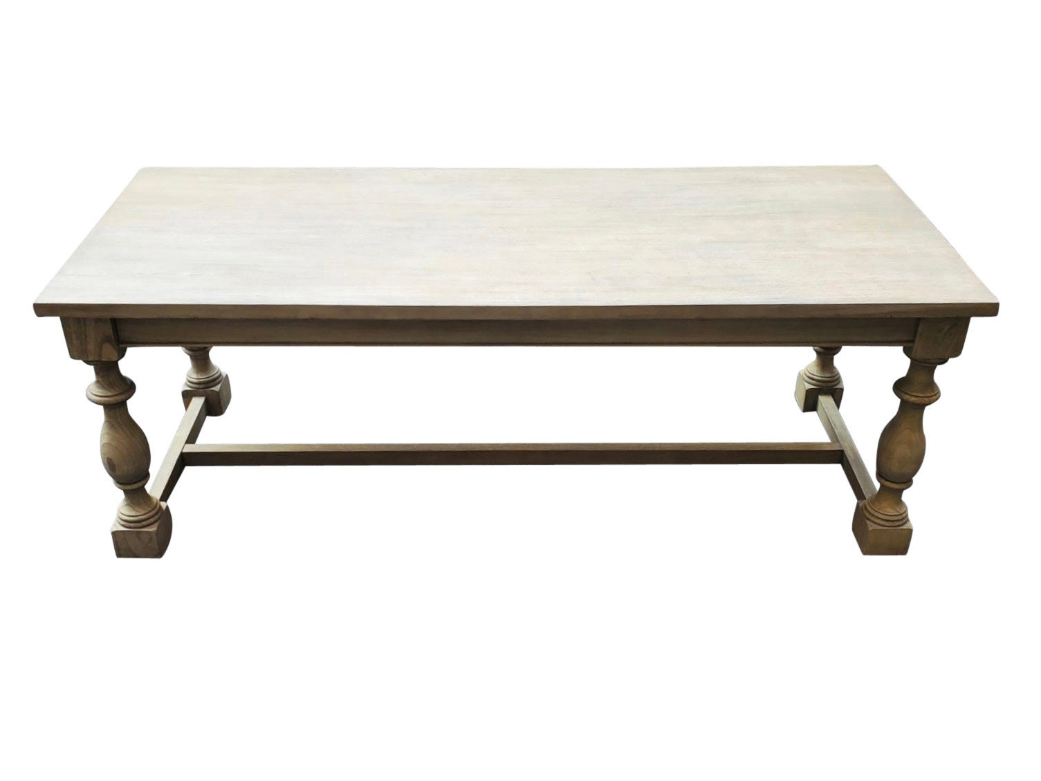 Solid Cedar Wood Extra Long Farmhouse Dining Table Etsy