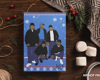 NWA Ya Christmas!  Hip Hop Greeting Cards