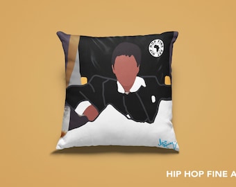Tony,  Hip Hop Home Décor, Designer Throw Pillow