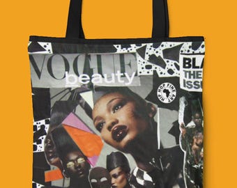 Black Vogue, Dope Tote Bag